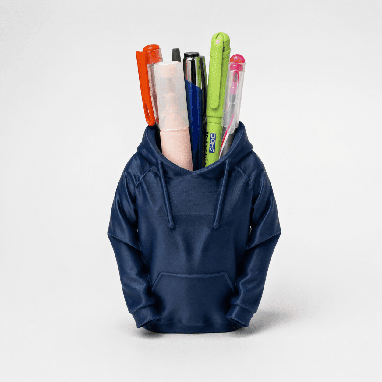 Hoodie Pen Holder | 3D Printed Desk Organizer | Sweatshirt Pencil Stand 2
